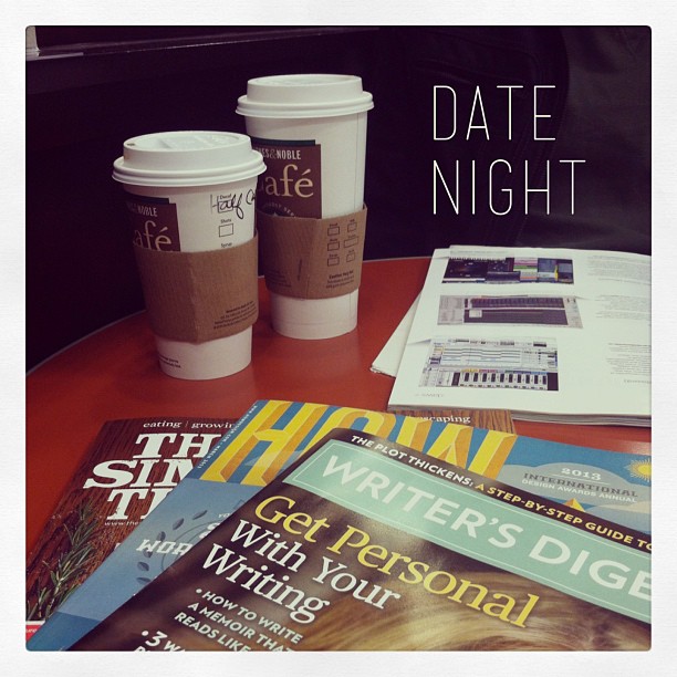 Magazines + Coffee = <3 | Date Night | AndreaBrame.com