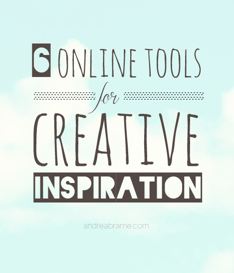 6 Online Tools for Creative Inspiration
