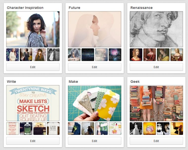 Use Pinterest as a creative inspiration tool