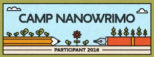 Andrea Brame | Camp NaNoWriMo, April 2016.